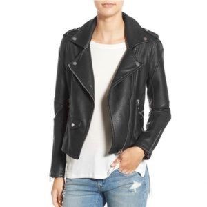 NWOT BLANKNYC Black Moto Leather Jacket